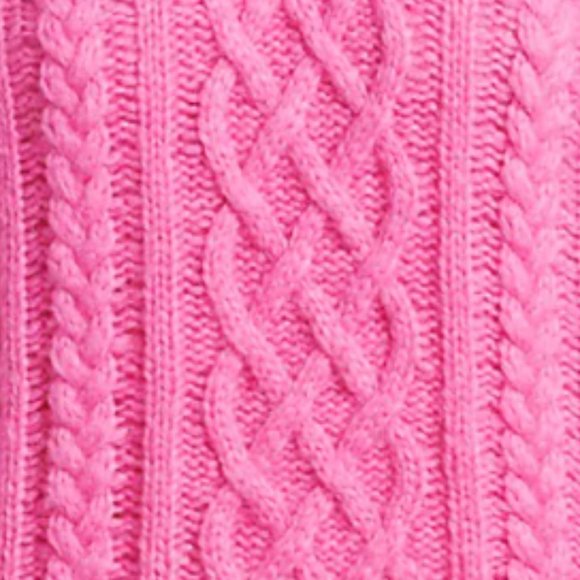 A.L.C. Cable Knit Bubblegum Pink Sweater - Picture 6 of 9